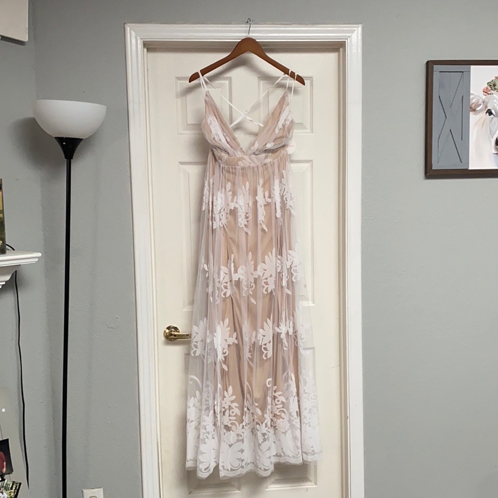 Vici dolls Antonia Maxi dress ; bridal shower dress ; rehearsal dress
